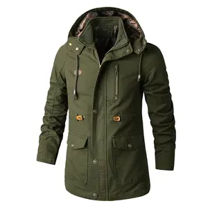 Chaqueta de invierno personalizada para hombre, abrigo informal de alta calidad, último estilo