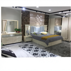 Meubles <span class=keywords><strong>de</strong></span> chambre à coucher <span class=keywords><strong>de</strong></span> taille <span class=keywords><strong>de</strong></span> <span class=keywords><strong>lit</strong></span> double économique <span class=keywords><strong>de</strong></span> <span class=keywords><strong>style</strong></span> <span class=keywords><strong>romantique</strong></span> à la mode ensemble <span class=keywords><strong>de</strong></span> chambre à coucher pour la maison - Product Image 1