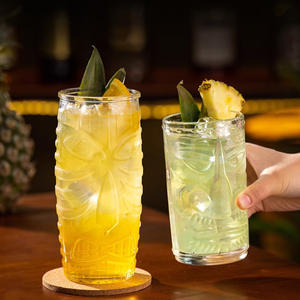 Tazas Tiki hawaianas de diseño creativo de alta calidad, copas Tiki de copa de cóctel <span class=keywords><strong>Tropical</strong></span>, copa de champán Martini para Bar - Product Image 5