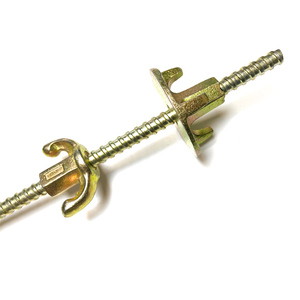 Material de construcción Sujete Encofrado de aluminio Tuerca de ala de barra de acoplamiento de 17mm para construcción - Product Image 6