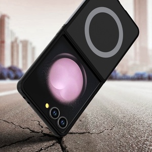 Funda Magnética Translúcida Mate de Alta Calidad para Teléfono Samsung Z Flip 8 4 5 6 7 W25Flip, Funda Protectora con Carga Inalámbrica - Product Image 4