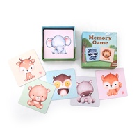 Jeu de cartes mémoire éducatif personnalisable pour enfants Jeu de société Flash en papier pour les familles