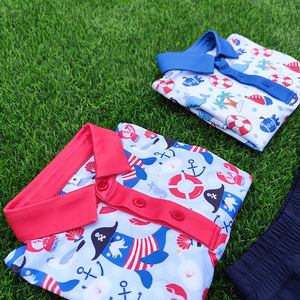 เสื้อโปโลสำหรับเด็ก2025เสื้อยืดกอล์ฟผ้านิ่มพิมพ์ลายแบบระเหิดโลโก้ได้ตามต้องการ - Product Image 2