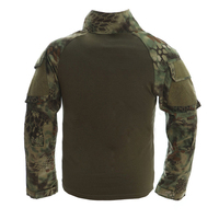 Fabricants en gros de vêtements tactiques de style camouflage jungle python, combinaison/uniforme tactique