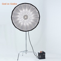 Godox QR-P70 P90 P120 Boîte à lumière rapide à monter, diffuseur externe pour accessoires de studio photo parabolique profond
