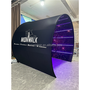 2024 RMS 360 <span class=keywords><strong>Photo</strong></span> Booth enceinte toile de fond mur toile de fond photomaton spectacle avec lumières led <span class=keywords><strong>photo</strong></span> avec expédition rapide fête - Product Image 2