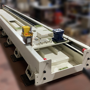 Rail de robot 7ème axe haute précision monté au sol, robuste, avec PLC et servomoteur électrique 380V/220V, capacité 7ème axe - Product Image 4