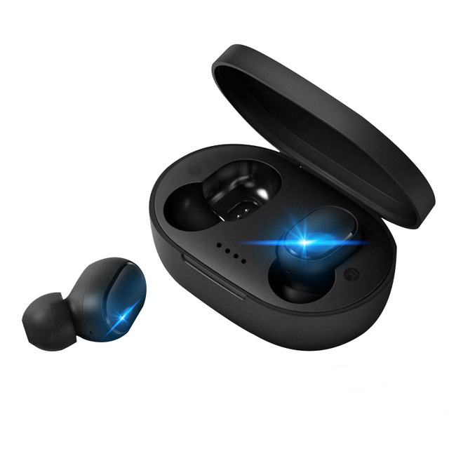 A6S TWS True Wireless In-Ear Earbuds Gaming Headset with Stereo Sound BT Auriculares for Mobile Devices
