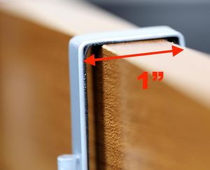 Over Door Storage Holder / Home Organization / Over the Door Hook Organizer Rack - Product Image 6