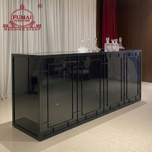 Muebles de metal Playa al aire libre Marco inoxidable Mostrador de Bar de boda blanco - Product Image 5