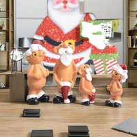 Figurine Rudolph de Thanksgiving faite à la main, taille personnalisée, gnome indien sans visage, jouet en peluche festif, figurine de Noël