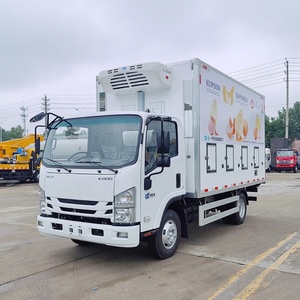 Camión Isuzu 4x2 de 5 Toneladas para Transporte de Pollitos de un Día - Product Image 5