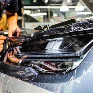 Película de luz de coche, película de <span class=keywords><strong>vinilo</strong></span> con tinte negro ahumado para faros delanteros de coche, envoltura de <span class=keywords><strong>vinilo</strong></span> autoadhesiva para motocicleta, decoración de coche - Product Image 5