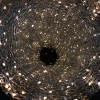 Maßgefertigte Sternenhimmel-LED-Netzbeleuchtung für Innenräume, Dekorative Sternenlichterkette für Hochzeiten, Shows, Konzerte und Bardecken