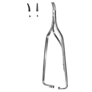 Curren — porte-aiguille sharga, porte-aiguille, en acier inoxydable, pour aiguille cristal - Product Image 1