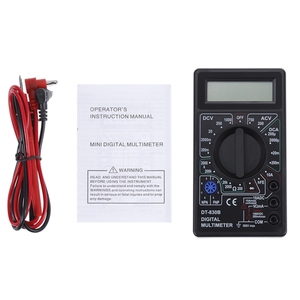 Multimètre numérique DT-830B, 2000 comptes, écran LCD, testeur universel - Product Image 2