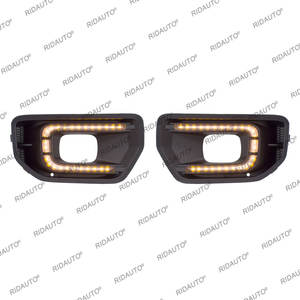 ไฟเดย์ไลท์ LED สำหรับรถยนต์ <span class=keywords><strong>FORD</strong></span> <span class=keywords><strong>RANGER</strong></span> T9 XL XL+ XLS XLT SPORT Platinum <span class=keywords><strong>Wildtrak</strong></span> ปี 2022 2023 พร้อมไฟเลี้ยวในตัว ใช้เป็นไฟตัดหมอกได้ - Product Image 3