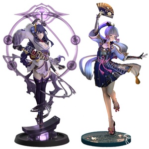 Figura de Anime de 28 cm de Kamisato Ayaka de Genshin Impact, Figura de Acción de <span class=keywords><strong>Yae</strong></span> <span class=keywords><strong>Miko</strong></span>/<span class=keywords><strong>Raiden</strong></span> <span class=keywords><strong>Shogun</strong></span>, Figura de Paimon/Klee/Ganyu, Muñeca de Juguete - Product Image 1