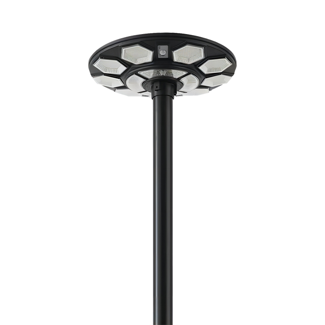 Outdoor Solar Wall Lamps and LED Flood Light with Sun Powered Garden Bollard Lighting
