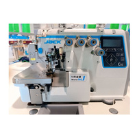 Machine à surjeter industrielle informatisée Jack C5C 4 5 6 fils, 2 aiguilles, point surjet, machine à coudre surjeteuse