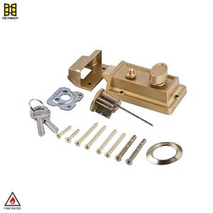 Cerradura de Seguridad Nocturna KEYMAN, Cerrojo de Seguridad de Latón de un Solo Lado, Cerradura Antirrobo para Puerta Metálica, Cerrojo Nocturno - Product Image 3