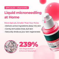 Sérum Ampoule B12 Correcteur de Pigmentation, Baume à Lèvres Volumisant au Collagène, Anti-Taches Brunes, Hydratant et Réparateur, Haute Concentration, Coffret Soin de la Peau