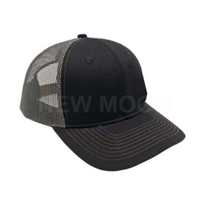 5 Panel Foam Trucker Hat Mesh Customizable Brim Logo Personalized Trucker Hat Unisex - Product Image 3