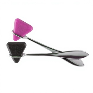 Martillo de Reflejos Neurológicos, Instrumento Quirúrgico Manual, Cabeza de Espuma Negra y Rosa, Herramienta de Examen Clínico - Product Image 1