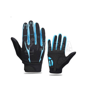 Gants de cyclisme en cuir de haute qualité pour adultes - Conception légère avec couleur et logo personnalisables - Product Image 1