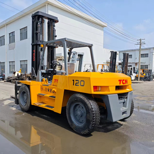 รถยกขนาดเล็กคุณภาพสูงจากญี่ปุ่น 1.5 ตัน 2 ตัน 3 ตัน 3.5 ตัน TCM FD120 FD100 ดีเซล 12 ตัน รถยกไฟฟ้าใหม่และมือสอง - Product Image 4