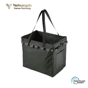 Foldable Rectangle Oxford <b>Storage</b> Bag With Handles For Outdoor <b>Camping</b> Picnic Use - Product Image 6