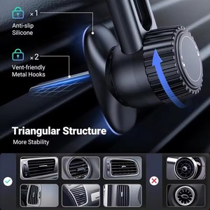 Soporte Magnético para Teléfono UGREEN para Automóvil, No Bloquea la Ventilación, Mayor Potencia Magnética, Soporte para Teléfono para iPhone y Samsung - Product Image 3