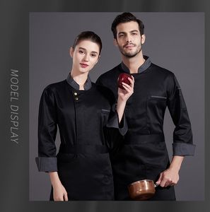 Chaqueta de cocina de chef hecha a medida, los mejores abrigos de chef de hotel/restaurante, chaqueta de uniforme de chef de invierno - Product Image 3