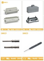 Connecteur robuste 10A à 64 broches à sertir 09210642601 SO-HD-064-MC, 09210642701 SO-HD-064-FC