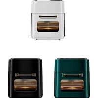 Friteuse à air visuelle multifonction 6L grande capacité avec commande tactile 1500W pour cuisine saine à domicile