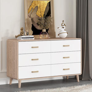 Bon marché, armoire à <span class=keywords><strong>tiroirs</strong></span> en bois blanc, <span class=keywords><strong>commode</strong></span> de rangement en bois, armoire à <span class=keywords><strong>tiroirs</strong></span>, 6 <span class=keywords><strong>tiroirs</strong></span>, meubles de chambre à coucher - Product Image 4