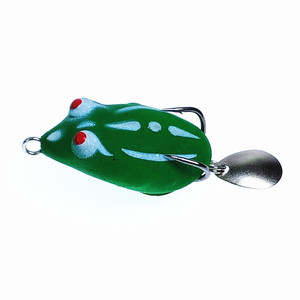 Cắn Mồi Câu Cá mềm Topwater popping nhảy ếch thu hút Topwater cá lóc 35mm swimbait - Product Image 4