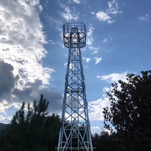 Askeri elektronik nöbetçi kule izleme kulesi çelik kule merdiven ile Video - Product Image 4