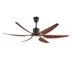 Ceiling Fan <b>Light</b> With Wood Blades 52 Inch Variable Frequency Motor For Living Room And Dining Room Retro Style - Product Image 3