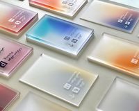 Support de table en acrylique transparent double face avec logo personnalisé pour restaurant, magasin de détail, café, menu, liste de prix