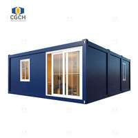 CGCH Maison préfabriquée modulaire en kit, conteneur de 20 pieds et 40 pieds, Kenya, conteneur en kit, salon, bureau, maison