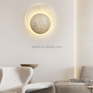 Creative Cave Stones le Designer le Chevet Applique Chambre Moderne Crémeux Applique Murale dans le Couloir de Marbre le Salon - Product Image 5