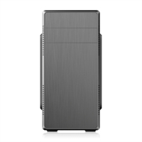 Boîtier PC Micro ATX pour entreprise, 2 ventilateurs préinstallés, châssis de bureau Mid Tower, armoire informatique Meway en stock