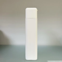 Bouteille cosmétique en plastique HDPE écologique de 50 ml, 100 ml, 150 ml, 250 ml, 350 ml, à bouchon rabattable, imprimée à l'écran, moulée en pâte, classique