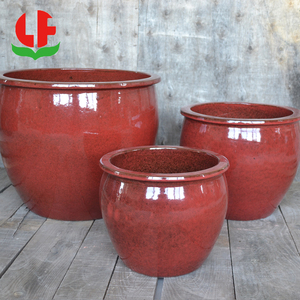 Maceta de cerámica tradicional China <span class=keywords><strong>muy</strong></span> <span class=keywords><strong>grande</strong></span> blanca para plantas - Product Image 3