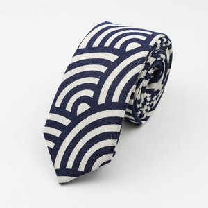 Новый стиль неформальный галстук льняной галстук мужская мода галстуки дизайнерские галстуки ручной работы высокое качество - Product Image 3