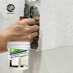 Umweltfreundliche Großhandels-Wandfarbe für Innen- und Außenbereiche mit Sandstein-Textur, Wasserfeste Mara-Farbene Sandstein-Wandbeschichtung - Product Image 1
