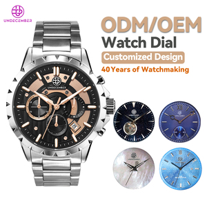 Reloj de Pulsera Deportivo de Cuarzo de Alta Calidad Undecember, Resistente al Agua 5ATM, Cronógrafo, con Superluminosidad para Hombre - Product Image 1