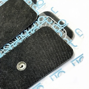 Parche Muscular Adhesivo Negro No Tejido de 5x10cm con una Hebilla Metálica <span class=keywords><strong>para</strong></span> Unidades de Masaje con <span class=keywords><strong>Electrodos</strong></span> de Fisioterapia <span class=keywords><strong>Compex</strong></span> - Product Image 5