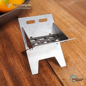 Estufa Portátil de Leña de Aluminio, Plegable, para Acampar al Aire Libre, Diseño Simple, para Uso en Todas las Estaciones - Product Image 4